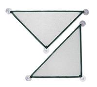 Zelphvt Bearded Dragon Hammock, 2 PCS Green Mesh Breathable Reptile Hammock for Lizard, Leopard Geckos, Anoles, Geckos, Snakes, Chameleon