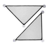 Zelphvt Reptile Hammock 2 Pcs Bearded Dragon Hammocks Mesh Breathable Reptile Hammock for Lizard, Leopard Geckos, Ball Python, Geckos, Anoles, Snakes, Chameleon, Black