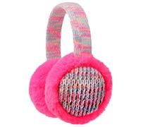 Zeltauto Kids Earmuffs Knit Ear Warmer Winter Warm Plush Ear Muffs for Girls and Boys (Fushia)