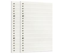 Zelten Loose Leaf Punched Paper Refills Paper for 6 Hole Binder Personal Organizer Diary Notebook Refillable Planner (Handwriting Practice Paper,A5/20 Hole)