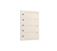 Zelten Loose Leaf Punched Paper Refills Paper for 6 Hole Binder Personal Organizer Diary Notebook Refillable Planner (Weekly Planner, A8/5 Hole)