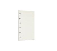 Zelten Loose Leaf Punched Paper Refills Paper for 6 Hole Binder Personal Organizer Diary Notebook Refillable Planner (Connell,A7/6 Hole)