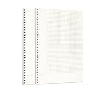 Zelten Loose Leaf Punched Paper Refills Paper for 6 Hole Binder Personal Organizer Diary Notebook Refillable Planner (Connell,A4/30 Hole)