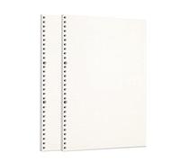 Zelten Loose Leaf Punched Paper Refills Paper for 6 Hole Binder Personal Organizer Diary Notebook Refillable Planner (Dotted,A4/30 Hole)