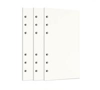 Zelten Loose Leaf Punched Paper Refills Paper for 6 Hole Binder Personal Organizer Diary Notebook Refillable Planner (Sketch,A6/6 Hole)