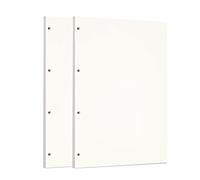 Zelten Loose Leaf Punched Paper Refills Paper for 6 Hole Binder Personal Organizer Diary Notebook Refillable Planner (Sketch,A4/4 Hole)