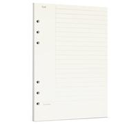 Zelten Loose Leaf Punched Paper Refills Paper for 6 Hole Binder Personal Organizer Diary Notebook Refillable Planner (Connell,A5/6 Hole)
