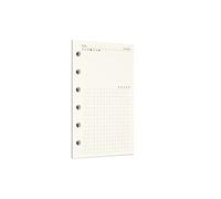 Zelten Loose Leaf Punched Paper Refills Paper for 6 Hole Binder Personal Organizer Diary Notebook Refillable Planner (Favorites,A7/6 Hole)