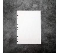 Zelten Refills/Loose Leaves for B5 Cover Ring Binder/Personal Organiser/Planner(B5 9 Holes, Dotted 90 Sheets)