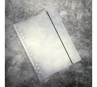 Zelten Refills/Loose Leaves for B5 Cover Ring Binder/Personal Organiser/Planner(B5 9 Holes, White Cover only)