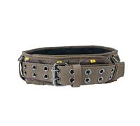 Zeluga 20-565 Camo Work Belt with Eyelets, Heavy Duty 4" Padded Tool Belt with Adjustable Size & D-Ring Loops, Utility Tool Belt for Construction, Carpenter, Electrician, Framer, Fits Waist 32"-49"