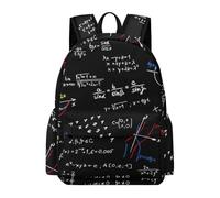 Zemblesong Rucksack, Math Linear Mathematics Education Backpack, Casual Daypack for Outdoors,Sport,Travel