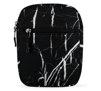Zemblesong Shoulder Bag, Wolves Howl in The Northern Lights Crossbody Bag, Multi Purpose Small Satchel for Work Business Travel