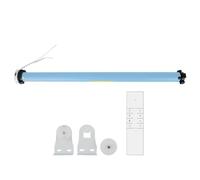 zemismart Rechargable Tuya Zigbee Roller Blind Motor For 38mm Tube,Motorized Electric Tubular Shutter Shade,Automation windows,Timer Remote Control,Zigbee Hub Need (1 way remote)