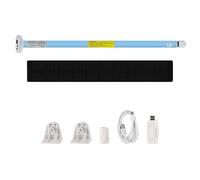 zemismart Tuya WiFi Rechargable Roller Shade Motor for 20/25/28mm Tube,Blind Engine Echo/Nest Voice Timer,Tuya APP Remote Control(No Remote,with Solar Panel)