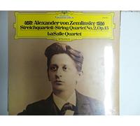 ZEMLINSKY Alexander von (Austria) - ZEMLINSKY, Alexander von: String Quartet nr.3, op.15 -- LaSalle Quartet -- Deutsche Grammophon (1978) Printed in Germany --DGG 2530982