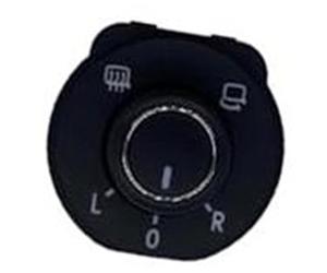 ZEMNLO Car Rearview Mirror Switch, for POLO, 6R 2011-2016 6RD959565D Electric Rear View Control Adjuster Folding Knob Button Auto Parts Car Mirror Switch