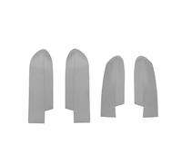 ZEMNLO For CRV CR-V 2007 2008 2009 2010 2011 Car Door Handle Panel Armrest Microfiber Leather Cover only 4 doors model Interior Door Panel Armrest(4pcs Gray)