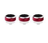 ZEMNLO For Ford, for Focus 2 3, for Mondeo, Auto Parts 3Pcs Car Air-conditioning Installation Stylish Air Conditioning Control Switch Knob Car Air Conditioning Knob(Red)