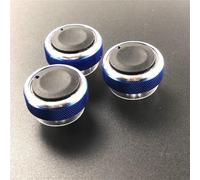 ZEMNLO For Ford, for Focus, for 2 3 MK2 MK3 ST RS, for Mondeo, Accessories 3Pcs/Set Air Conditioning Switch AC Knob Car Heat Control Car Air Conditioning Knob(AC Knob Blue 3pcs)