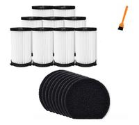ZEMNLO For MooSoo, for D600 D601, for Cecotec Conga Thunderbrush 520 560, for Ariete Handy Force 2761 2759 RBT, Vacuum Cleaner Filter HEPA Element Vacuum Filter Maintenance(Size:SET 4)