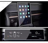 ZEMNLO , for Toyota, BZ3 2023 2024 Touch Screen Navigation Protection and Dashboard Accessories Tempered Glass Film car screen protector(Dashboard and gps)