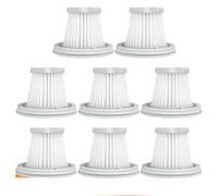 ZEMNLO For Xiaomi, for Mijia Handy Vacuum Cleaner SSXCQ01XY, Home Car Mini Wireless Hepa Filter Replacement Parts Spare Accessories H13 Vacuum Filter Maintenance(Size:8 filters)