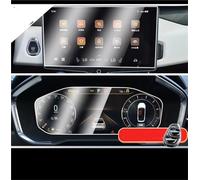 ZEMNLO LynkCo 01 05 2021 12.7 inch Touch Screen Navigation Protection and Dashboard Accessories Tempered Glass Film car screen protector(Dashboard and gps)