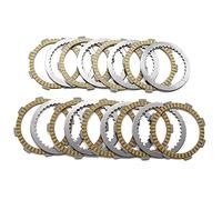 ZEMNLO Motorcycle Clutch Friction Disc Plate Kit, for RVF400 NC35 1994-1996 OEM:22201-MR8-000 22321-KE7-000 Motorcycle Clutch Plate