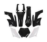 ZEMNLO Motorcycle Parts Plastic Cover Fairing Kit New, for APOLLO, for 2 Stroke 47cc 49cc Off-road mudguard fairing set(Black)