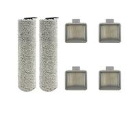 ZEMNLO Roller Brush and Hepa Filter Replacement, for Dreame H11 / H11 Max, Wet and Dry Vacuum Cleaner Spare Parts Accessories Vacuum Filter Maintenance(Size:6pcs)