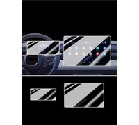 ZEMNLO Tempered glass protector, for BYD, for Shark, 12.8 inch 2025 2024 Car GPS navigation Protective film LCD Screen Anti-scratch film car screen protector(GPS and Dashboard)