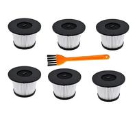 ZEMNLO Washable Vacuums HEPA Filter Replacements, for MooSoo K24 K27 Corded Vacuum Cleaner, Filter Parts Accessories Vacuum Filter Maintenance(Size:6pcs)