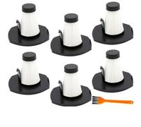 ZEMNLO Washable Vacuums HEPA Filter Replacements, for MooSoo LT450 Corded Vacuum Cleaner, Filter Parts Accessories Vacuum Filter Maintenance(Size:6pcs)