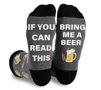 Zemolo Funny Socks for Men Dad If You Can Read This Sock Gifts Size 6-11