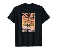 Zen Achieved Through Fruit Snacks Funny Concentration T-Shirt