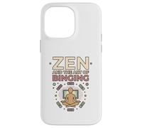 Zen And The Art Of Binging Minimalist Meditator Design Case for iPhone 14 Pro Max