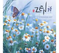 Zen Art & Poetry Wall Calendar 2027 (Art Calendar): Original Flame Tree Publishing-Kalender [Kalender]
