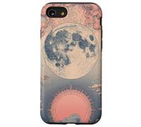 Zen Astrology Meditation Blush Pink Lunar Celestial Moon Case for iPhone SE (2020) / 7/8