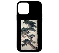 Zen Bonsai Tree Japanese Ink Painting Vintage Art Gift Case for iPhone 12 mini