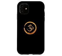 Zen Buddha energy symbol, golden yoga meditation, harmony Case for iPhone 11