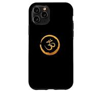 Zen Buddha energy symbol, golden yoga meditation, harmony Case for iPhone 11 Pro