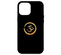 Zen Buddha energy symbol, golden yoga meditation, harmony Case for iPhone 12 Pro Max