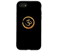 Zen Buddha energy symbol, golden yoga meditation, harmony Case for iPhone SE (2020) / 7/8