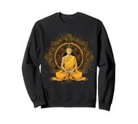 Zen Buddha Meditation Hindu Spiritual Mandala Buddhist Sweatshirt