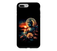 Zen Buddha Meditation Lotus Sunset Spiritual Art Case for iPhone 7 Plus/8 Plus