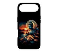 Zen Buddha Meditation Lotus Sunset Spiritual Art Case for iPhone Air