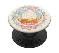 Zen Buddha Meditation Mandala Spiritual Buddhist Hindu PopSockets Adhesive PopGrip