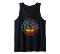 Zen Buddha Meditation Mandala Spiritual Buddhist Hindu Tank Top
