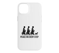 Zen Buddhist Monks Dog Walk Peace In Every Step Case for iPhone 14 Plus